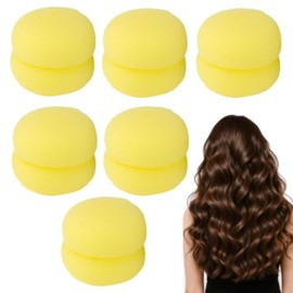 Conjunto de Estilismo Rizador Pelo Fresa 6 Piezas Espuma para Dormir y