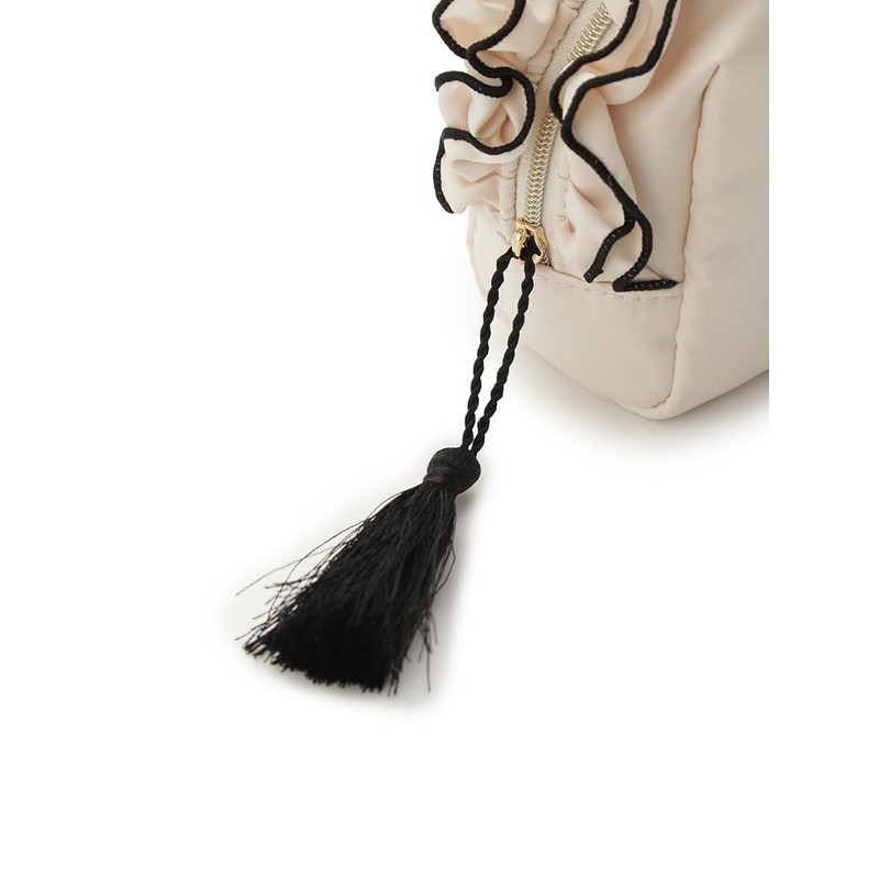 Snidel SHGG252222 Ruffle Pouch, OWHT