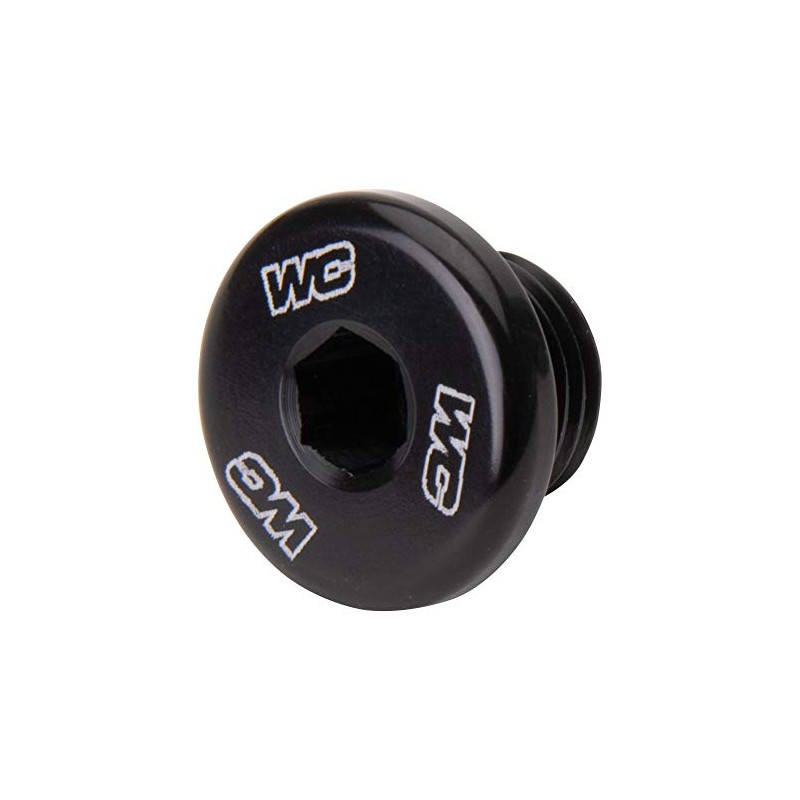 Works Connection Radiator Plug (BLACK) For 13-16 HONDA CRF450R