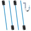 4pcs Condensate Trap Flexible Drain Brush, 16 Inch Nylon Condensate