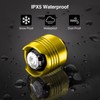 Gold Clog Lights 2PCS, Rechargeable LED Shoe Clips with 3