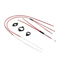 WEERAS Brake Cable and Housing, BMX Bike Bicycle Gyro Brake Cables Front and Rear (Upper and Lower) Spinner Rotor