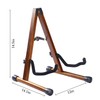 JIPIS Wood Guitar Stand,Folding A- Frame Floor Guitar Rack for
