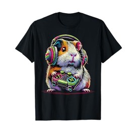 Guinea Pig Funny Video Games Guinea Pig T-Shirt