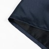 Chyhomenyc Uptown - Cortinas de cocina azul marino de 45