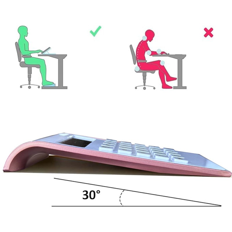 Solar Gold Calculator Standard Function Desktop Calculator LCD 10-Digit Desktop