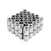 Qwork 3/8/''-16 Double Expansion Anchor, 25 Pcs Zinc Plated Shield