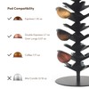 xympo Coffee Pod Carousel for Nespresso Vertuo Capsules, Holds 40