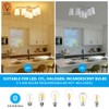 XINGQI 6-Light Modern Chandelier White Fabric Shade, 23" Large Industrial