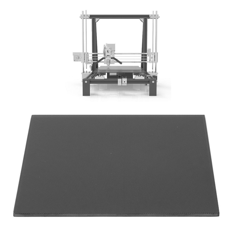 Tempered Glass Print Bed 184x184x4mm Microporous Coating 3D Printer Build