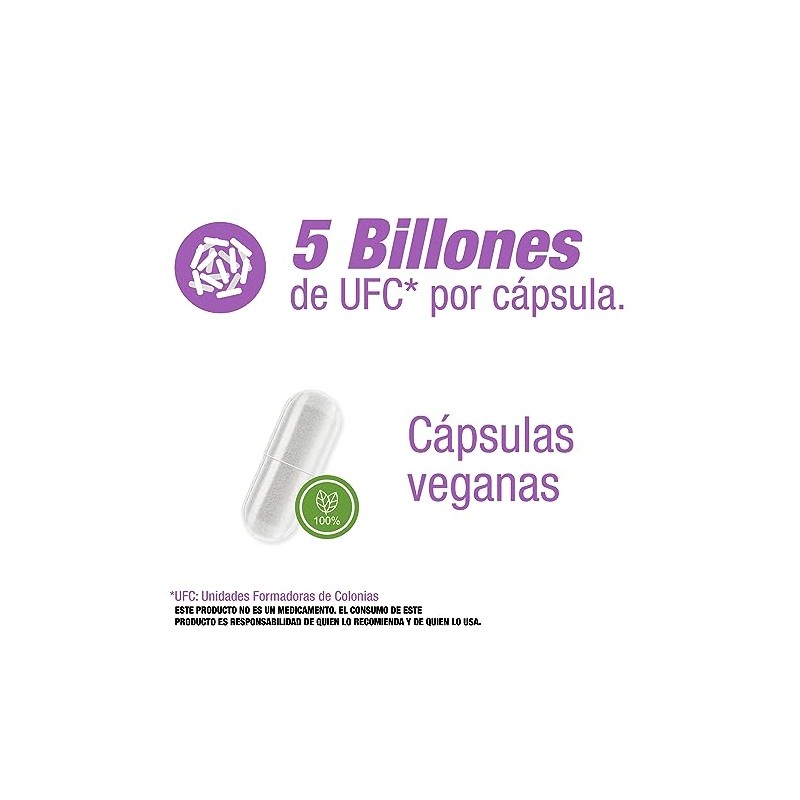 PROMINENT QUOD Probióticos Prebióticos para Mujeres Vitaminas E B5 D