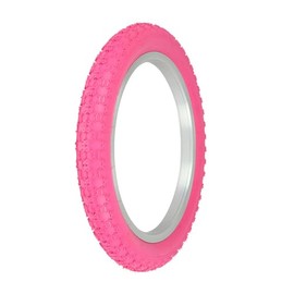 PRO+ Bike Tire 16" x 2.125" COMP III Tread Pink/Pink Sidewall BMX Tire Kids