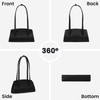 GETERUUV Shoulder Bag Black Purse for Women Cherry Bag Vegan