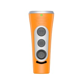 BONSO 2025 New Dog Bark Deterrent Device, 50ft Long-Range Ultrasonic Barking Control Device - Effective Anti-Barking Device to End Bad Behavior, Alternative to Shock Collars (Yellow)