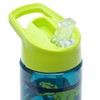 Smash Water Bottle with Straw 700ml - Dinosaur, Dark Blue