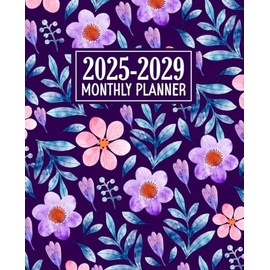 2025-2029 monthly planner: Five Years from January 2025 to December 2029, Size ″7.5 × 9.25″ Inche