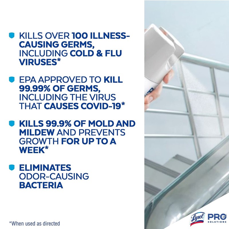 Lysol Disinfectant Spray, Sanitizing and Antibacterial Spray, For Disinfecting and