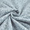 A.E. Nathan Comfy Flannel Stars Grey Fabric By The Yard