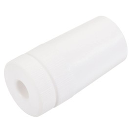 sourcing map PTFE Lab Stirrer Bearing Adapter 21.5mm to 25mm Stopper for 8mm Diameter Shaft Stirring Rod