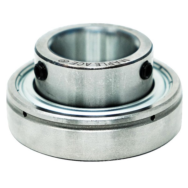 MAPLE ACE SB207-22 Insert Bearing 1-3/8" Bore, Spherical OD, with