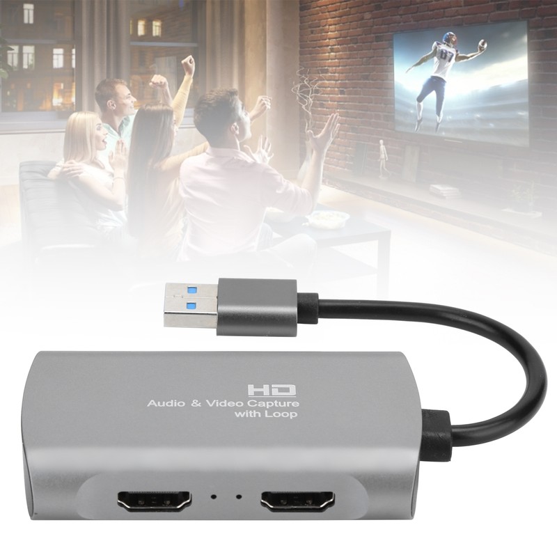 HD Audio Video Capture HDMI to HDMI 4K USB2.0 1080P