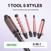 Wavytalk 5 in 1 Curling Wand Set, Multi Curl, Curling