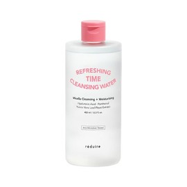 UnKnown Reduce Refreshing Time Cleansing Water, 400ml, 1 piece 400ml × 1 piece / 리듀어 리프레싱 타임 클렌징 워터, 400ml, 1개 400ml × 1개