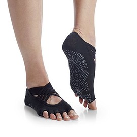 Gaiam Calcetines de yoga | Premium Studio Grippy Grip antideslizante accesorios de agarre para mujeres y hombres | yoga caliente, pilates, barra, ball