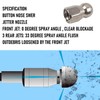 Xiny Tool Sewer Jetter Kit for Pressure Washer 100FT, 4000