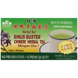 Royal King Sinus Buster Chinese Herbal Tea (20 Bag)