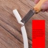 Dzxnnt Wooden Handle Right-Angle Caulk Finishing Tool - Grout Scraper
