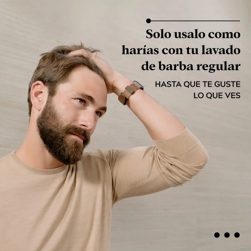 Just For Men Shampoo Control Gx Barba Cubre Progresivo Canas