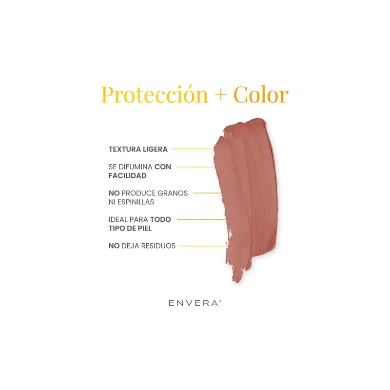 Protector Solar Facial en Barra con Color Peachy FPS 50
