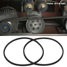 YINETTECH 5PCS Motor Drive Belts Inner Diameter 35mm Motor Rubber Drive Belts Small Motor Accessories for Small Motor Gear Box Pulleys Winding Machines Motor