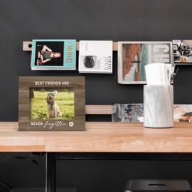 FONDCANYON Pet Memorial Picture Frame, Pet Memorial Gifts, Pet Picture Frame, Dog Memorial Picture Frame, Dog Picture Frames For Dogs That Passed, Best Friend Are Never Forgotten Dog Photo Frame 5x7 (Color3)