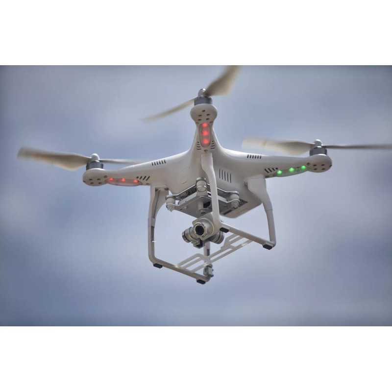 DJI Phantom 2 V+ Gimbal Camera Guard 3d printed from