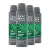 Dove Men+Care Dry Spray Antiperspirant Cedarwood + Tonka 4 Count