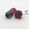 CNLINKO 3 Pin Power Industrial Circular Connector, Female Plug &