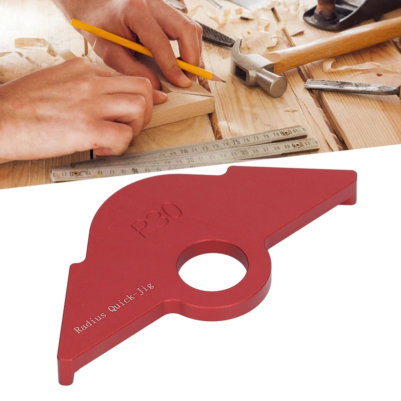 R30 Radius Jig Router Template Corner Radius Routing Rounded Template
