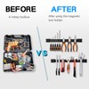 Magnetic Tool Holder Strip 5 Pack, Heavy Duty Tool Organizer