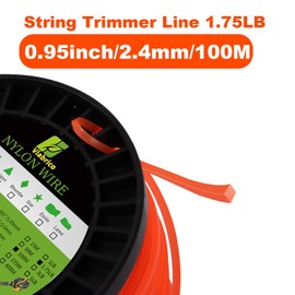 Viabrico Heavy Duty Strimmer Line 2.4mm x 100m