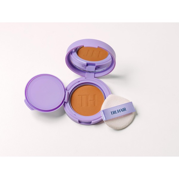 TRUHAIR Root & Scalp Cover Up Pressed Powder Compact, Waterproof