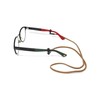 Peeper Keepers Eyeglass Retainer, Leather Sunglass Unisex Holder, Light Brown,
