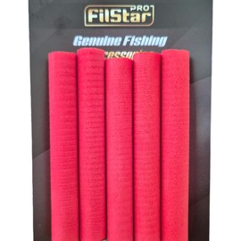 PRO FILSTAR Zig Rig Pop Up Foam Red Pack of 5 Diameter 10 mm, 7 cm - Bait Pop Up for Fishing Hooks - Pop Up Fishing - Carp Fishing - Carp Fishing Assembly - Fishing Bait - Feed Accessories - Carp Hook