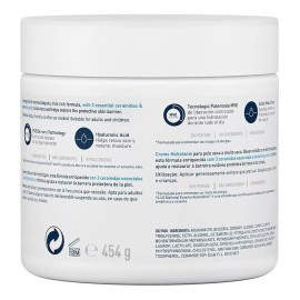 Cerave Crema Hidratante Rostro Cuerpo Piel Seca 454g