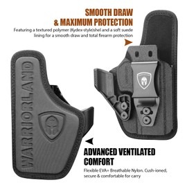 WARRIORLAND IWB Hybrid Holster, Fits Taurus G2C / G3C / G3 / G2s / G3X / G3XL / PT111 G2 / PT140 G2 - Optic Cut, Concealed Carry Holster, Adj. Height &Cant &Retention | Ultimate Comfort | Right Hand