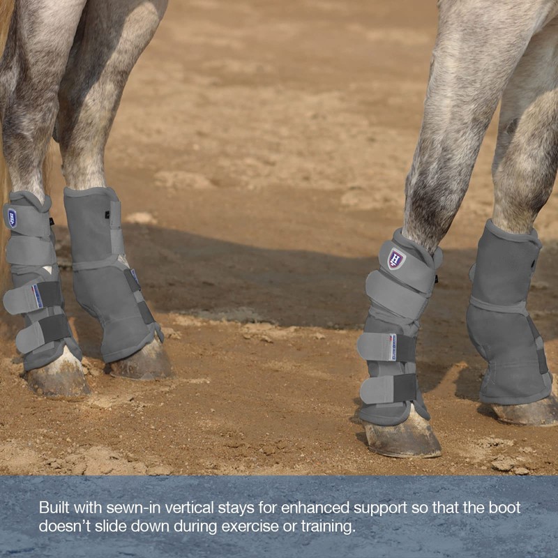 Harrison Howard Horse Fly Boots Perfect Contoured Fit Leg Guards