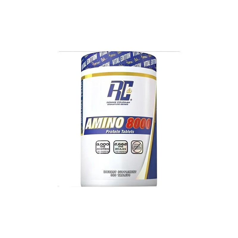 Aminoacidos Bcaas Amino 8000 Ronnie Coleman Sabor Na