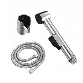 GIONAR Hand Shower with Shower Hose 150 cm and 1/2 Water Distributor, Bidet Stainless Steel Hand Shower, Anti-Rust Shower Head, Bidet Hand Shower for Sink with Wall Mount, for Shower, Bathroom