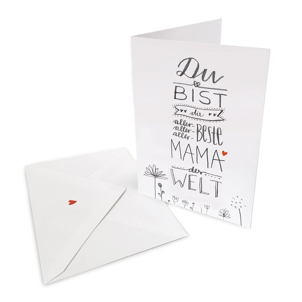 Mother's Day Card - Greeting Card for the Best Mum